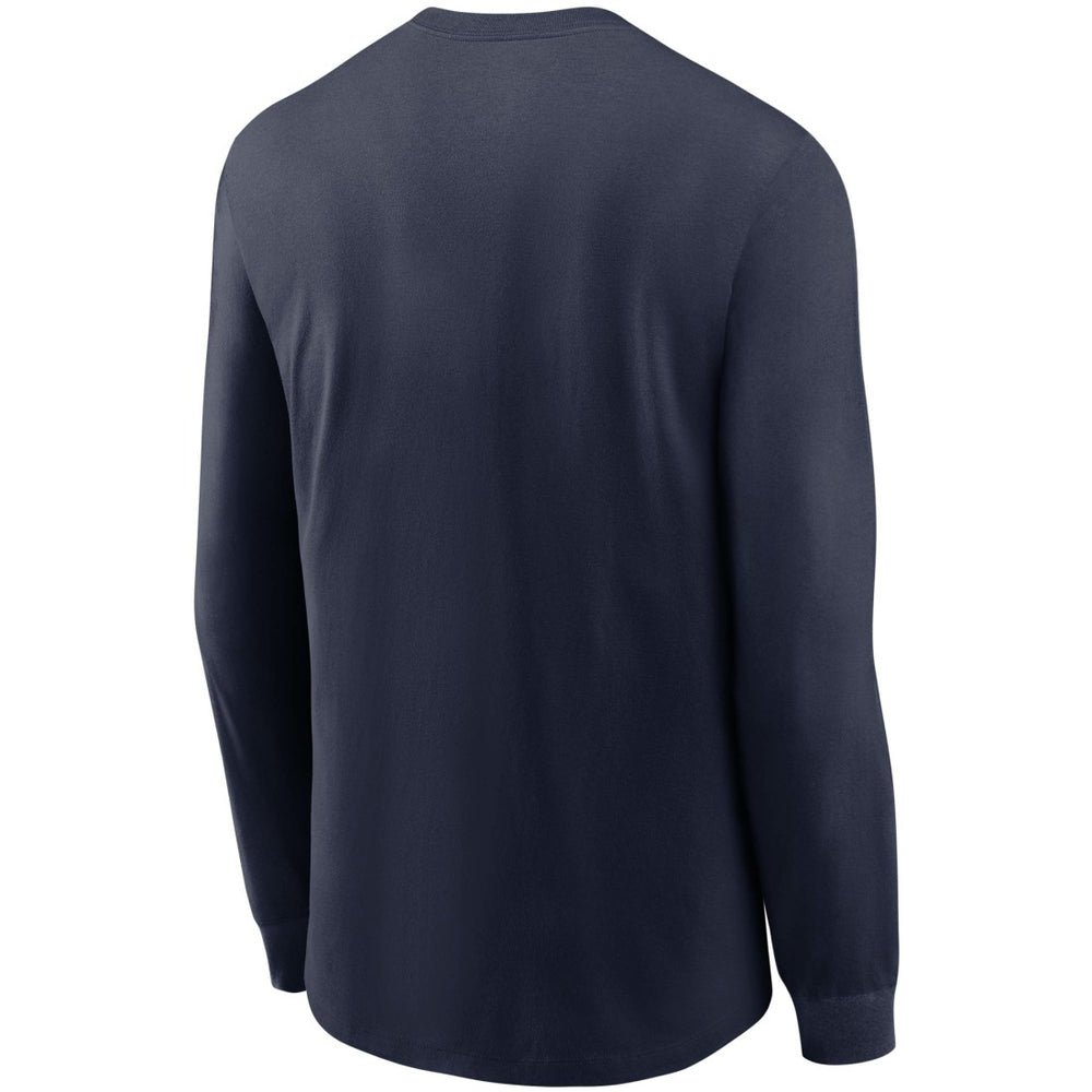 Nike Seattle Seahawks Primary Logo Long Sleeve T-Shirt College Navy