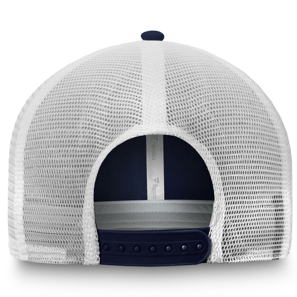 Fanatics Dallas Cowboys Fundamental Trucker Unstructured Adjustable Hat Navy/White