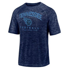 Fanatics Tennessee Titans Shade Battle Ready Raglan Space-Dye T-Shirt Navy