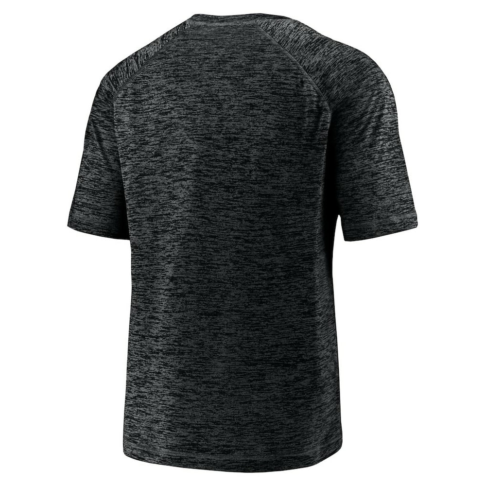 Fanatics Carolina Panthers Shade Battle Ready Raglan Space-Dye T-Shirt Black