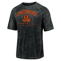 Fanatics Cincinnati Bengals Shade Battle Ready Raglan Space-Dye T-Shirt Black