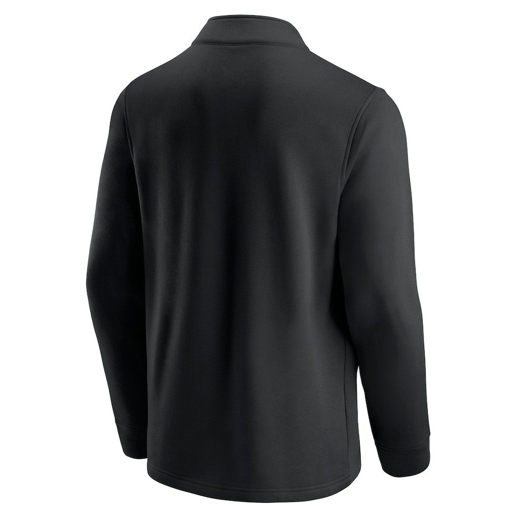 Fanatics Las Vegas Raiders Block Party Quarter-Zip Jacket Black/Silver
