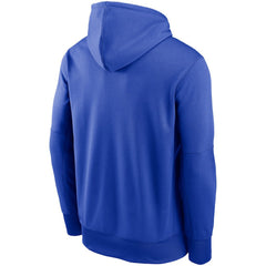 Nike Los Angeles Rams Primary Logo Therma Performance Pullover Hoodie Royal