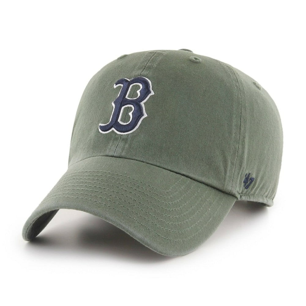 Boston Red Sox '47 Moss Clean Up Adjustable Hat - Green - 47 brand Online