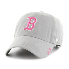 Boston Red Sox '47 Women's Miata Clean Up Adjustable Hat - Gray - 47 brand on Sale