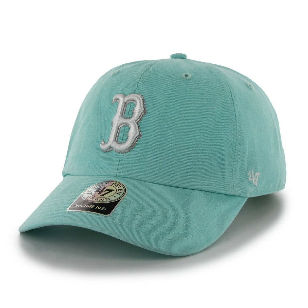 Boston Red Sox '47 Women's Tiffany Clean Up Adjustable Hat - Aqua - 47 brand Lifestyle