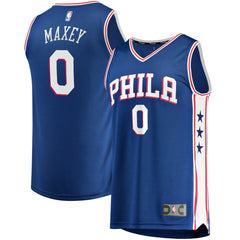 Tyrese Maxey Philadelphia 76ers Fast Replica Jersey Royal Icon Edition | Fanatics