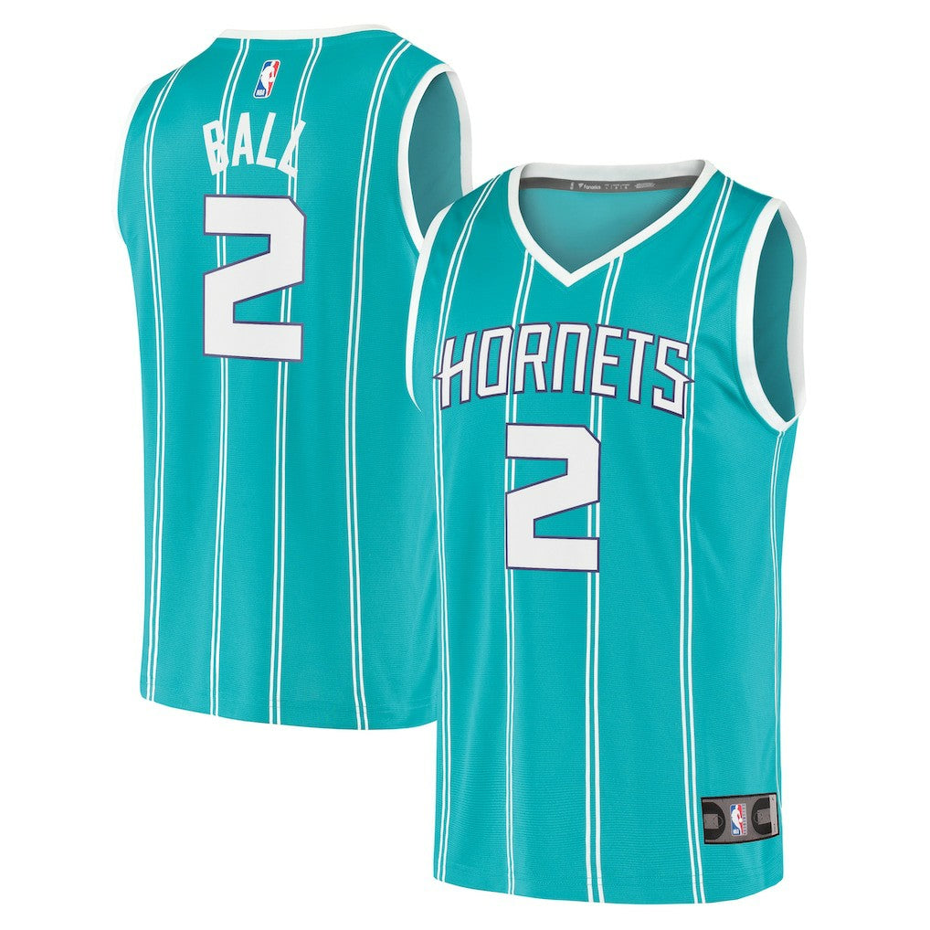 LaMelo Ball Charlotte Hornets Fast Break Replica Jersey Teal Icon Edition | Fanatics outlet