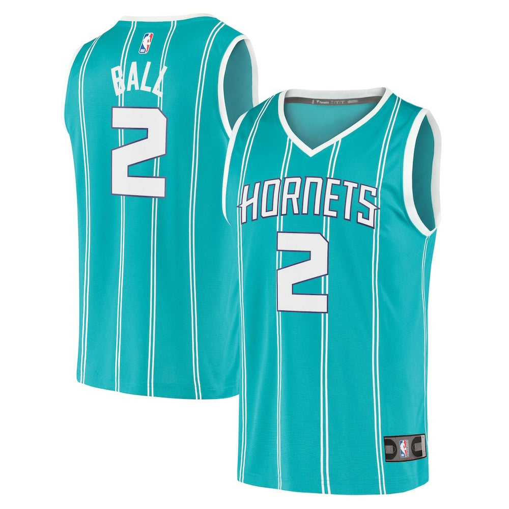 LaMelo Ball Charlotte Hornets Fast Break Replica Jersey Teal Icon Edition | Fanatics outlet