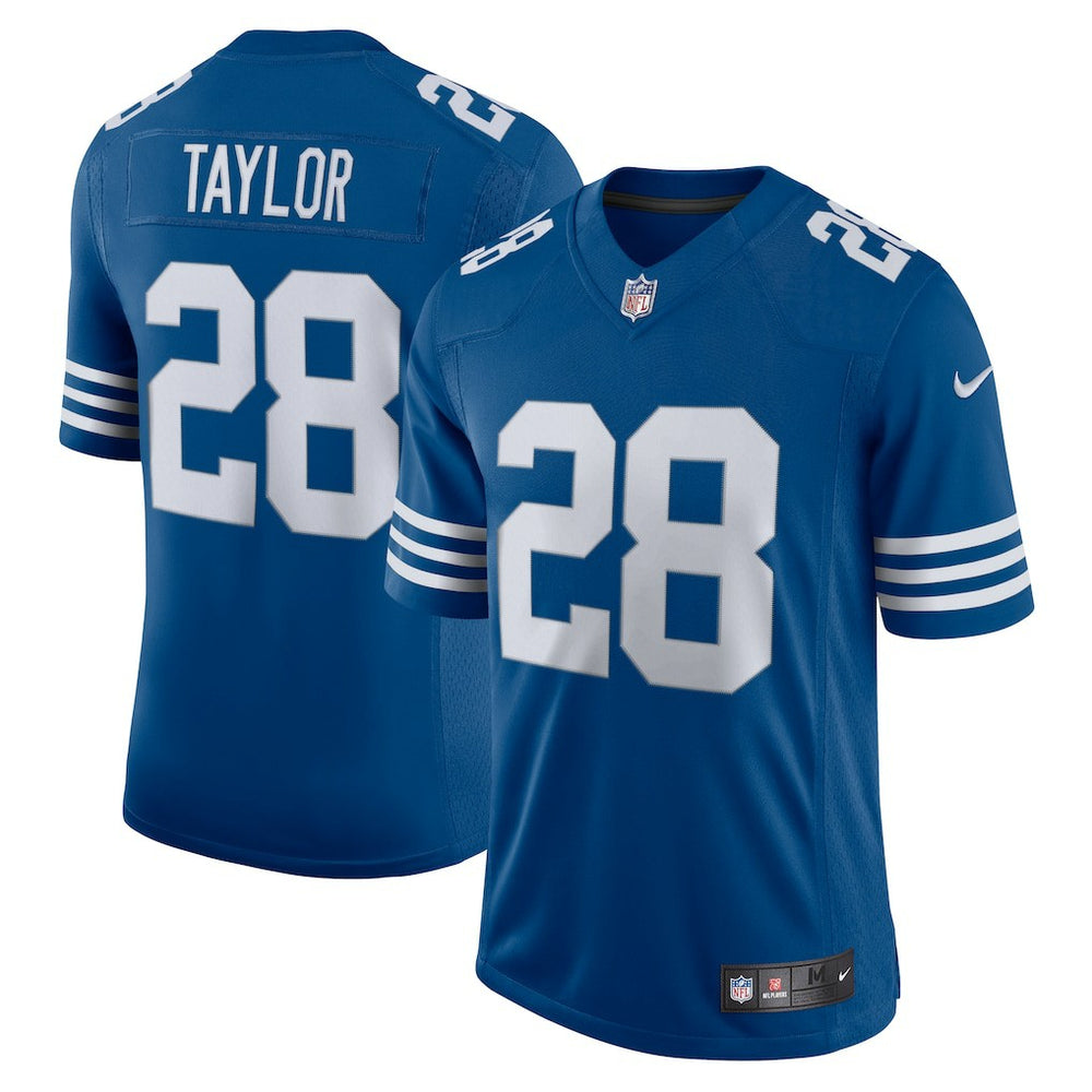 Nike Men's Jonathan Taylor Royal Indianapolis Colts Alternate Vapor Limited Jersey