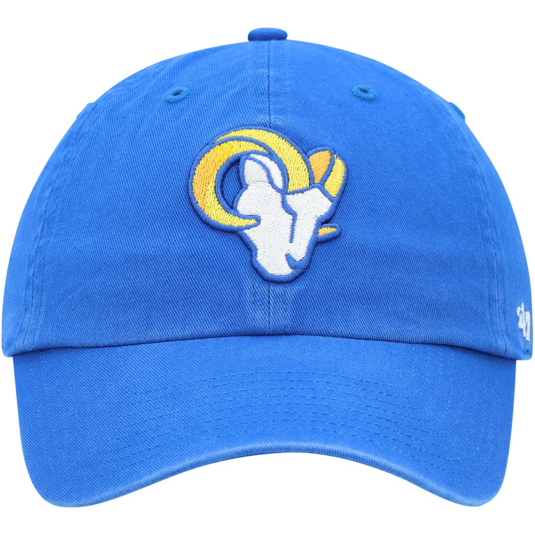 47 brand Los Angeles Rams '47 Clean Up Primary Logo Adjustable Hat Royal