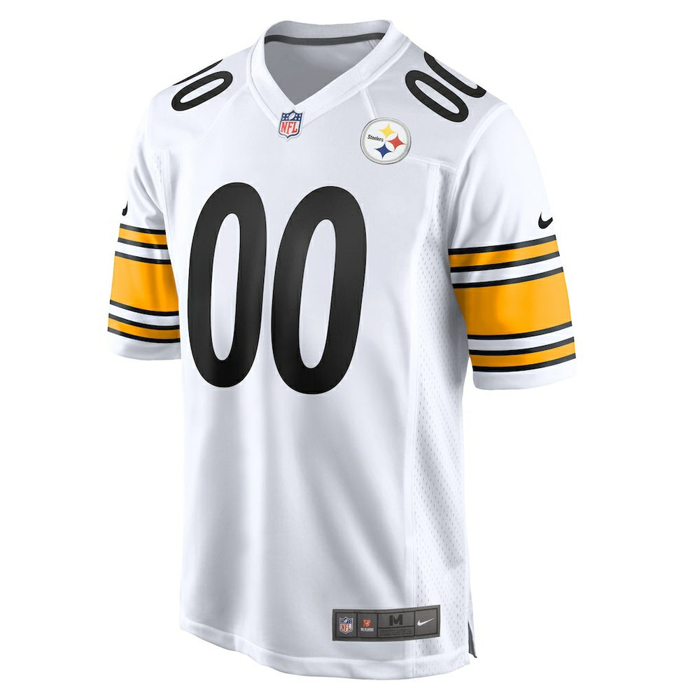 Nike Pittsburgh Steelers Game Custom Jersey White