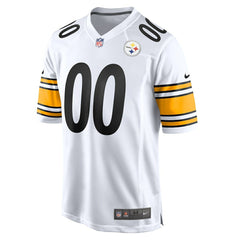Nike Pittsburgh Steelers Game Custom Jersey White