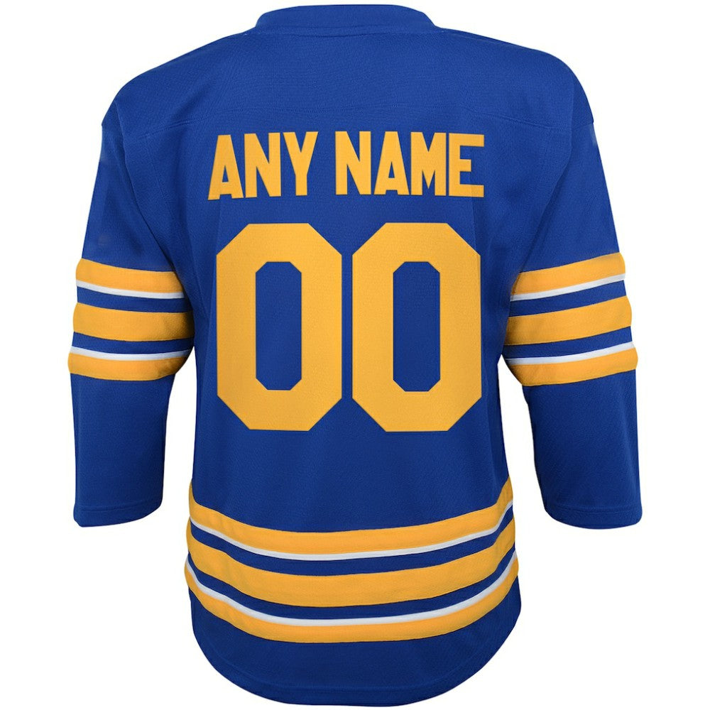 Buffalo Sabres Youth Home Replica Custom Jersey - Blue - NHL 4144075