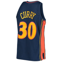 Stephen Curry Golden State Warriors Hardwood Classics Swingman Jersey for sale Navy | Mitchell & Ness US