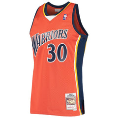 Stephen Curry Golden State Warriors Hardwood Classics Swingman Jersey for sale Orange | Mitchell & Ness online