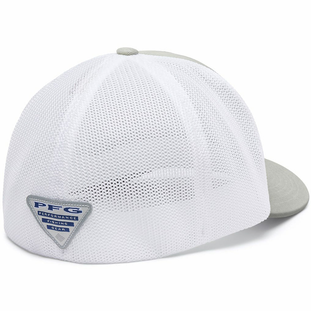 Columbia Dallas Cowboys PFG Mesh Fish Flag Flex Hat Gray