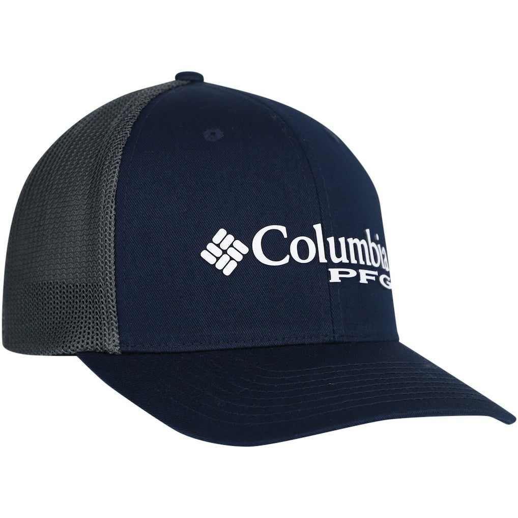 Columbia Dallas Cowboys PFG Mesh Snapback Hat Navy