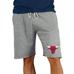 Chicago Bulls Concepts Sport Mainstream Terry Shorts Gray