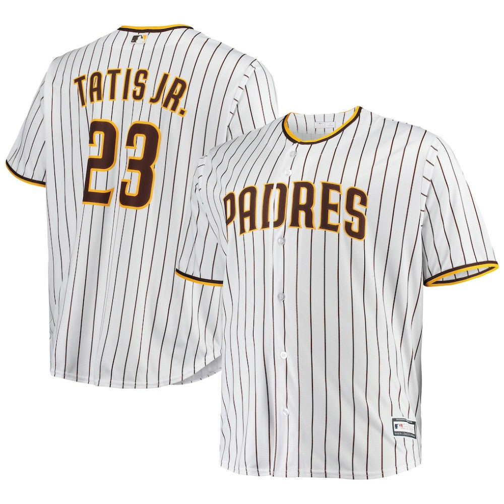 Fernando Tatis Jr. San Diego Padres Big & Tall Replica Player Jersey - White - MLB on Sale