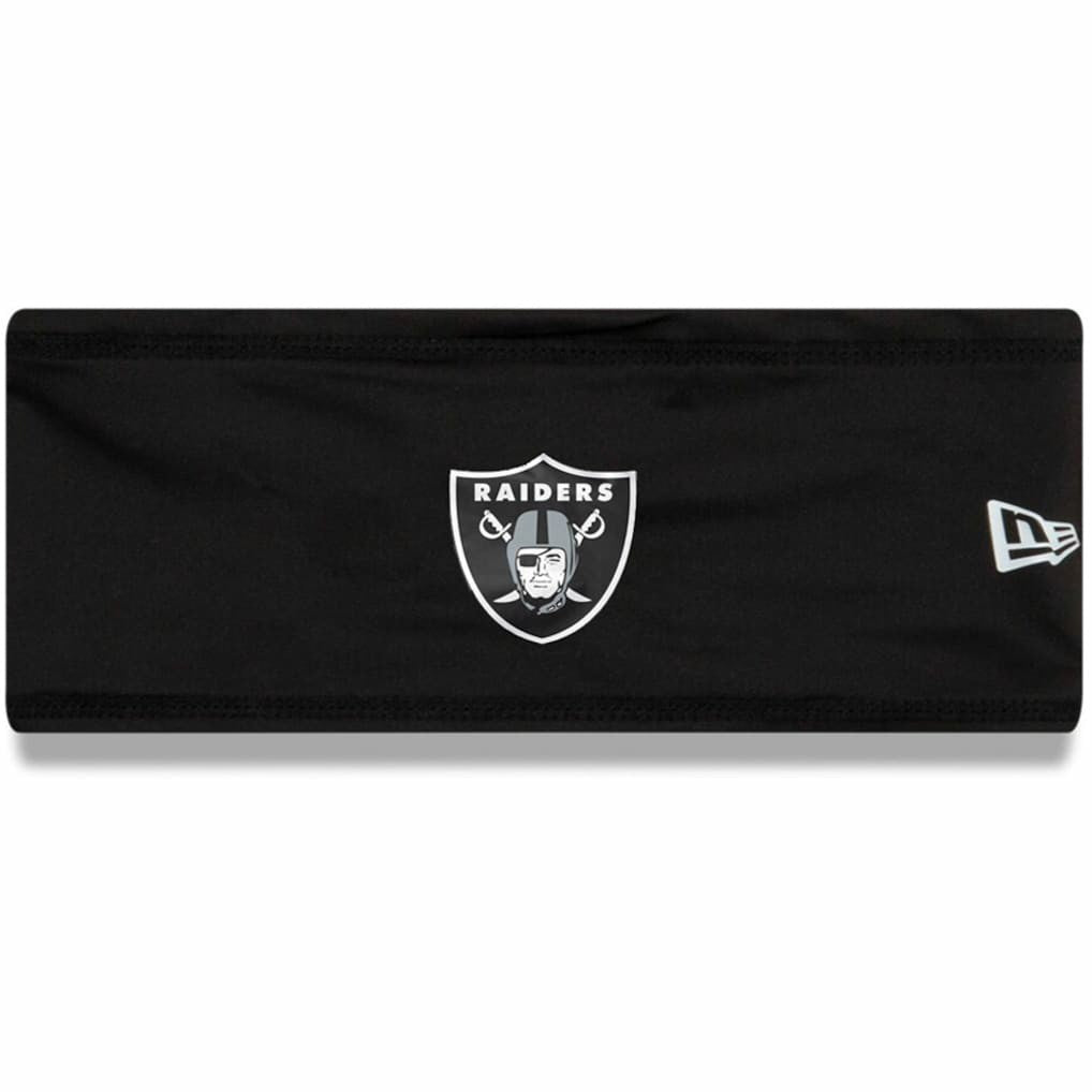 Las Vegas Raiders New Era Training Camp COOLERA Headband Black