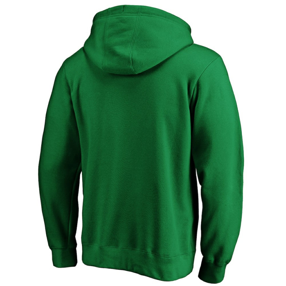 Oakland Athletics Cooperstown Collection Huntington Logo Fitted Pullover Hoodie - Kelly Green - MLB Sale
