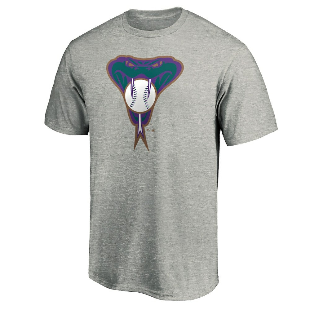 Arizona Diamondbacks Cooperstown Collection Huntington Logo T-Shirt - Heathered Gray - MLB Sale