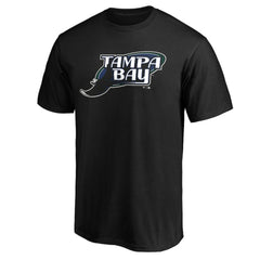 Tampa Bay Rays Cooperstown Collection Huntington Logo T-Shirt - Black - MLB on Sale