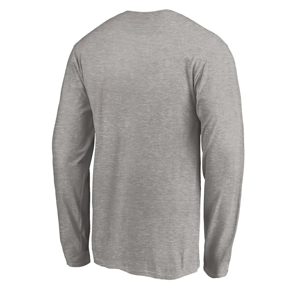 Anaheim Ducks Special Edition Primary Logo Long Sleeve T-Shirt - Heather Gray - NHL 4153562