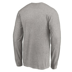 Anaheim Ducks Special Edition Primary Logo Long Sleeve T-Shirt - Heather Gray - NHL 4153562