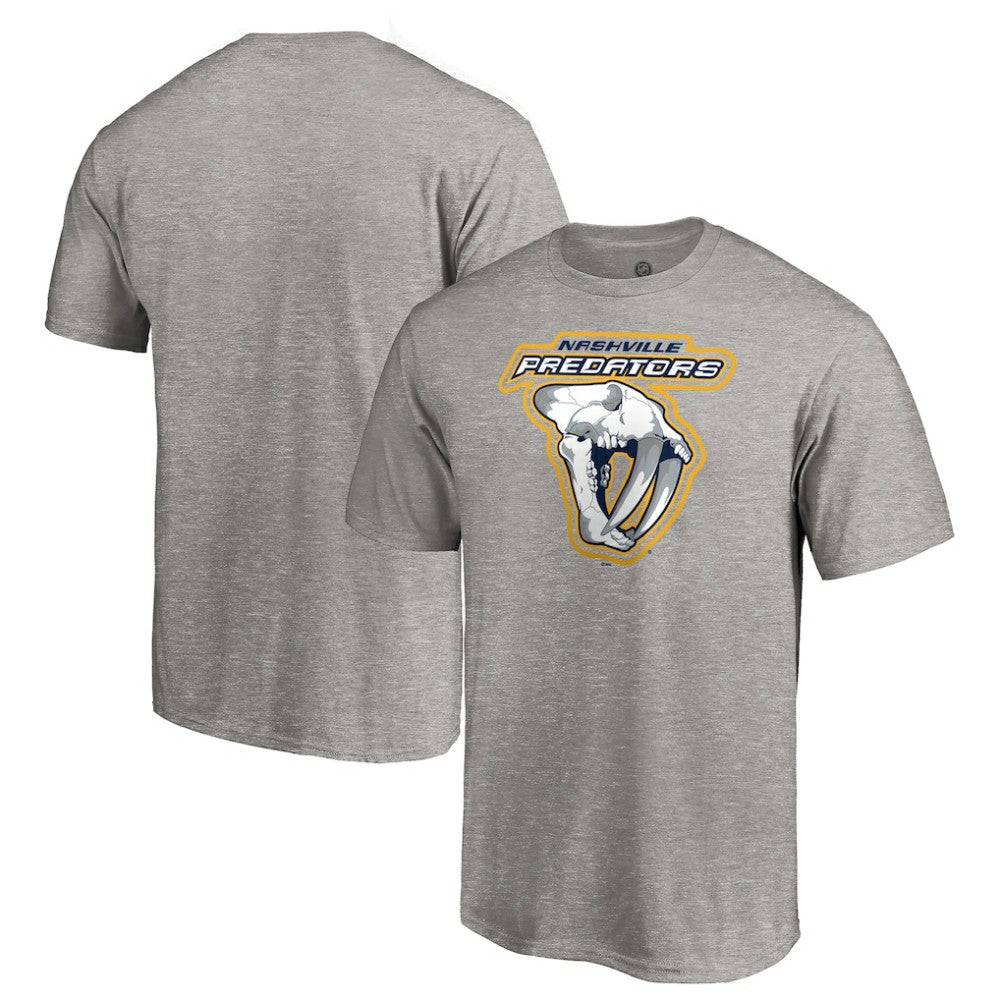 Nashville Predators Special Edition Secondary Logo T-Shirt - Heather Gray - NHL 4153916