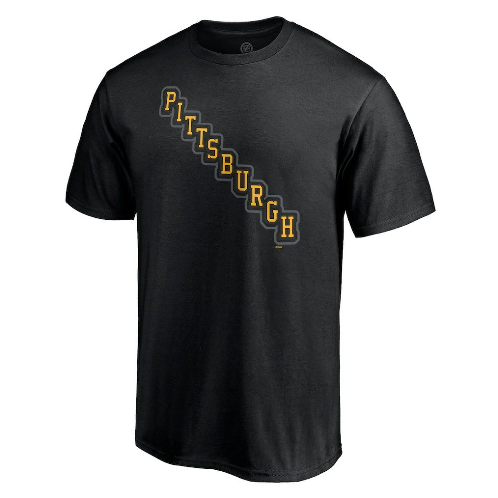 Pittsburgh Penguins Special Edition Secondary Logo T-Shirt - Black - NHL 4153919