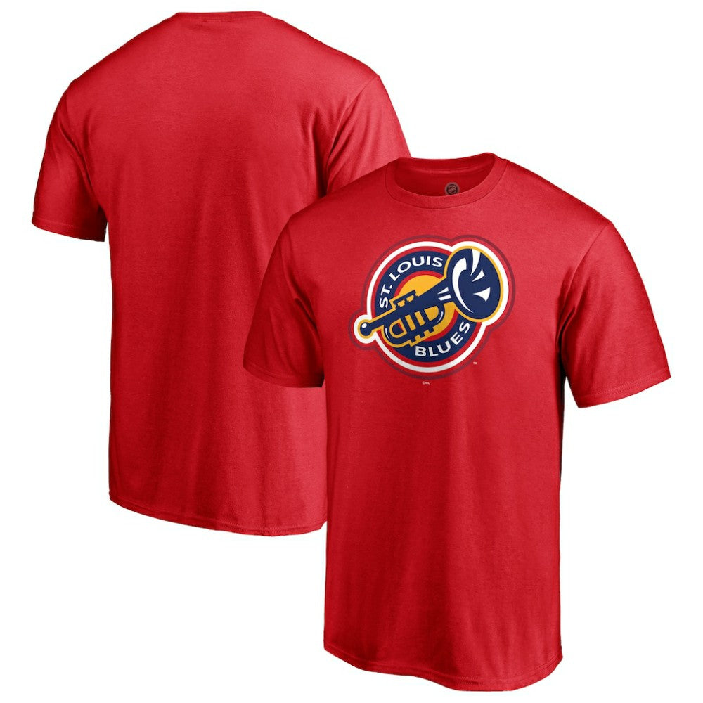 St. Louis Blues Special Edition Secondary Logo T-Shirt - Red - NHL 4153921