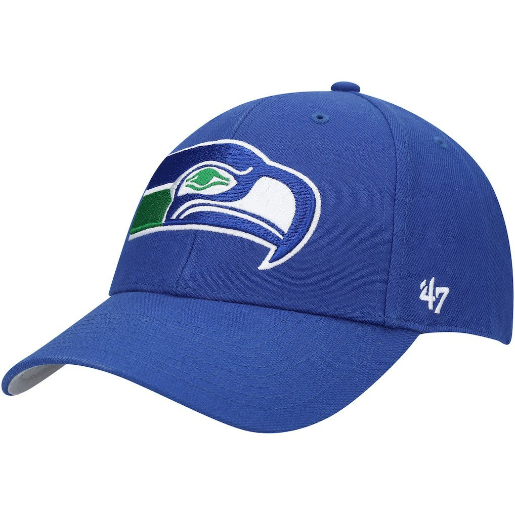 47 brand Seattle Seahawks '47 Throwback MVP Adjustable Hat Royal