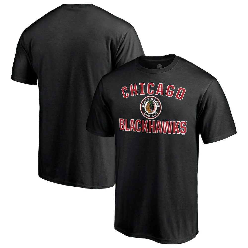 Chicago Blackhawks Special Edition Victory Arch T-Shirt - Black - NHL 4155470