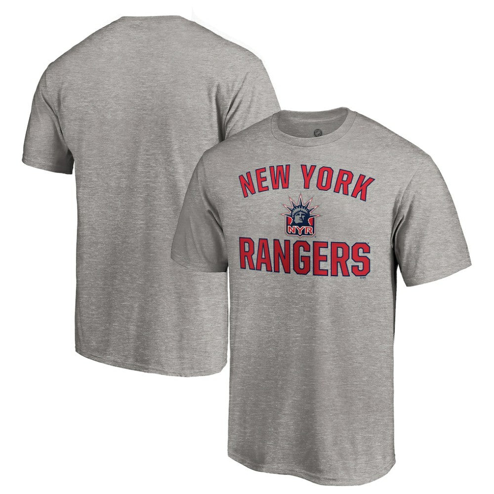 New York Rangers Special Edition Victory Arch T-Shirt - Heather Gray - NHL 4155489