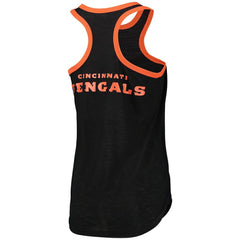 Cincinnati Bengals G-III 4Her by Carl Banks Women's Tater Burnout Tank Top Black