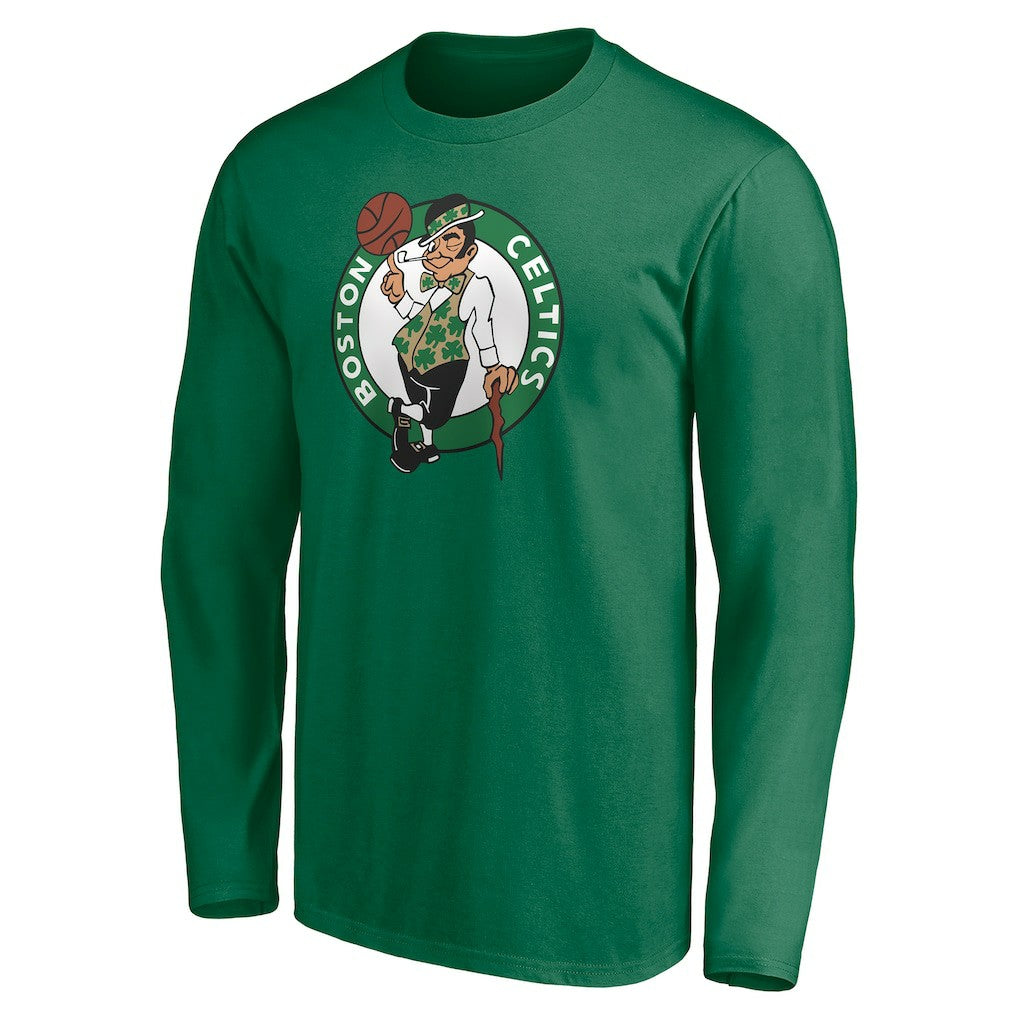 Boston Celtics Playmaker Personalized Name & Number Long Sleeve T-Shirt Green
