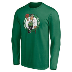 Boston Celtics Playmaker Personalized Name & Number Long Sleeve T-Shirt Green