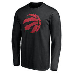 Toronto Raptors Playmaker Personalized Name & Number Long Sleeve T-Shirt Black