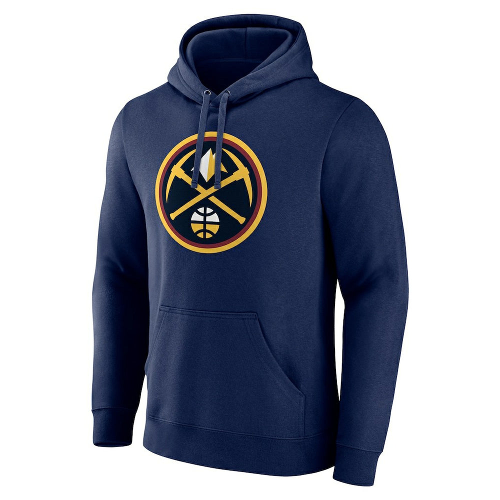 Denver Nuggets Playmaker Personalized Name & Number Pullover Hoodie Navy