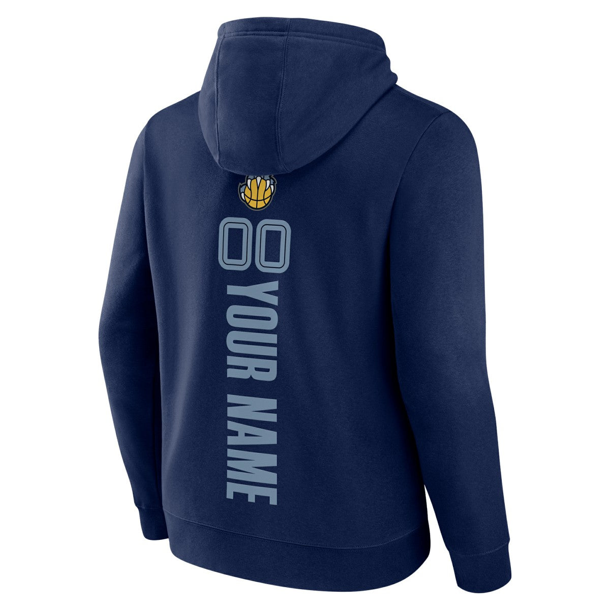 Memphis Grizzlies Playmaker Personalized Name & Number Pullover Hoodie Navy