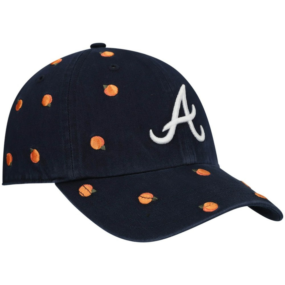 Atlanta Braves '47 Women's Confetti Clean Up Adjustable Hat - Navy - 47 brand Sale