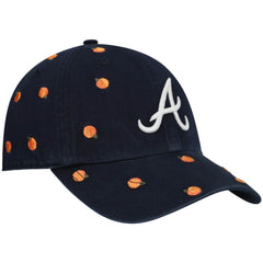 Atlanta Braves '47 Women's Confetti Clean Up Adjustable Hat - Navy - 47 brand Sale