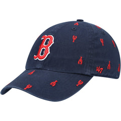 Boston Red Sox '47 Women's Confetti Clean Up Adjustable Hat - Navy - 47 brand Discount