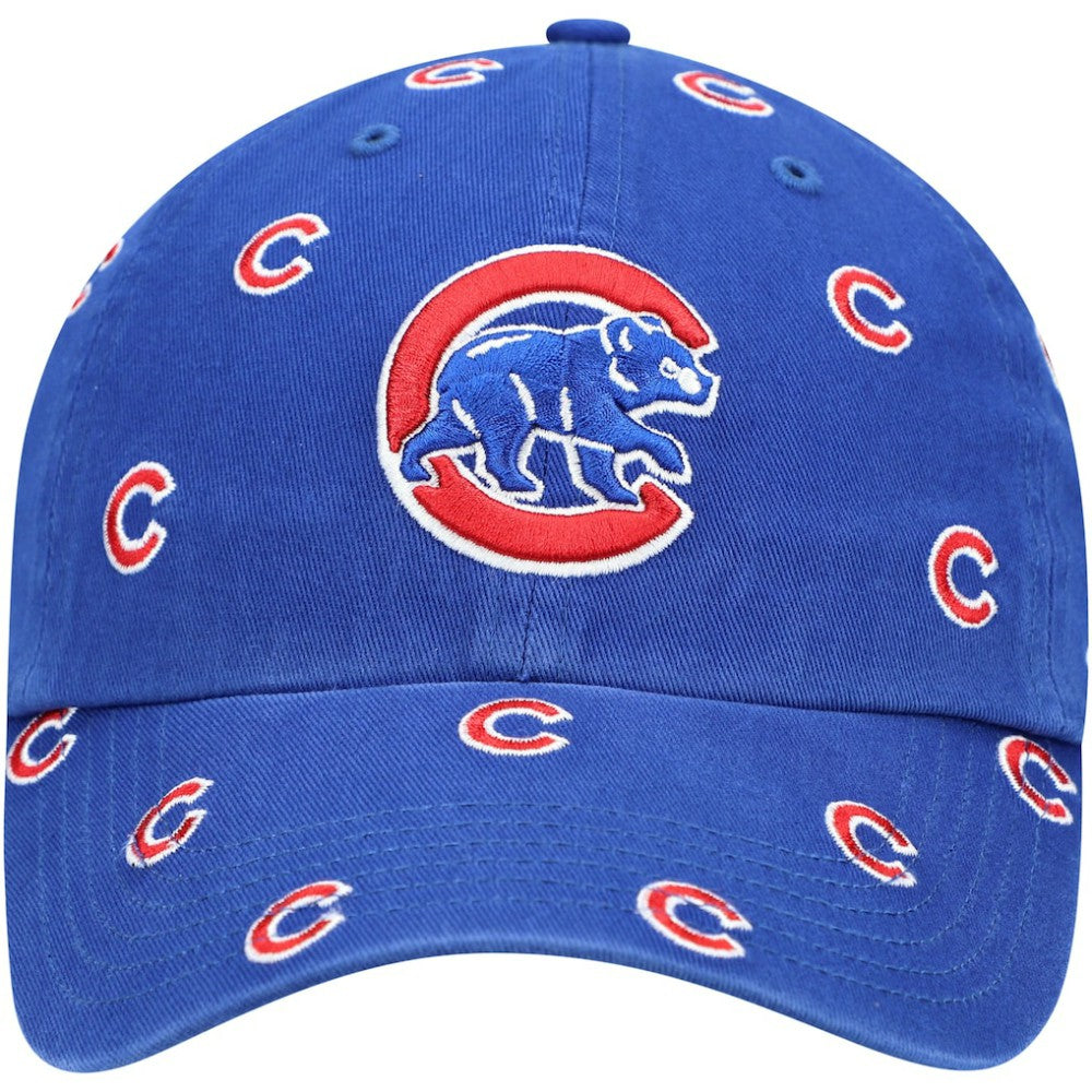 Chicago Cubs '47 Women's Confetti Clean Up Adjustable Hat - Royal - 47 brand Sale