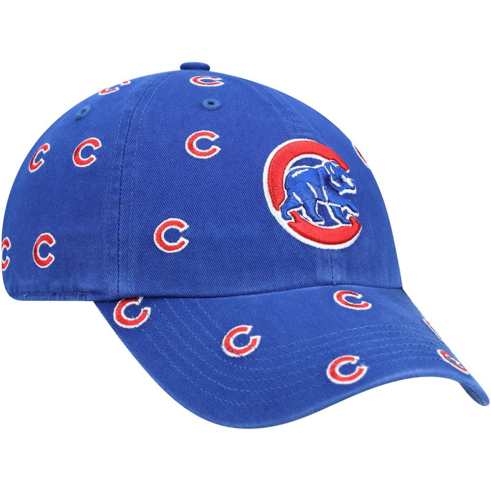 Chicago Cubs '47 Women's Confetti Clean Up Adjustable Hat - Royal - 47 brand Sale