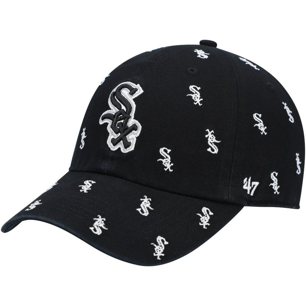 Chicago White Sox '47 Women's Confetti Clean Up Adjustable Hat - Black - 47 brand on Sale