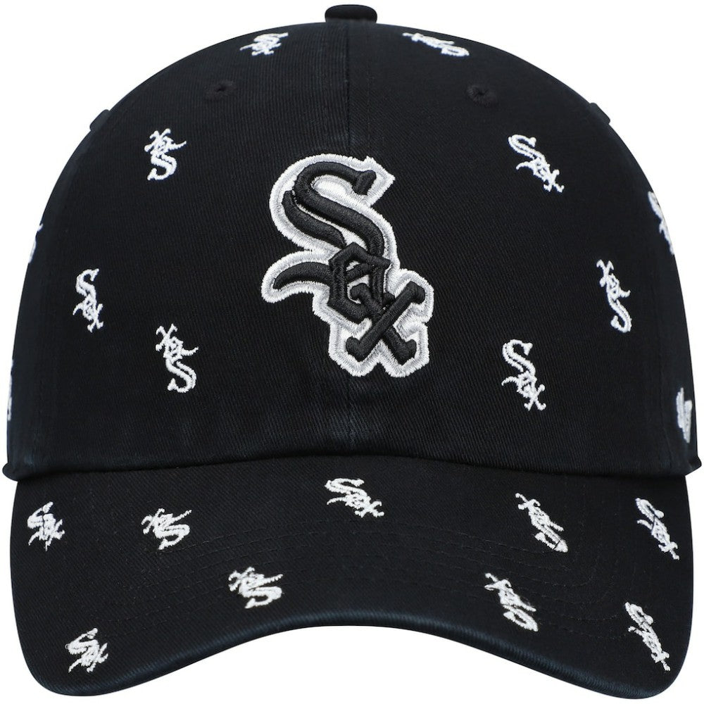 Chicago White Sox '47 Women's Confetti Clean Up Adjustable Hat - Black - 47 brand on Sale