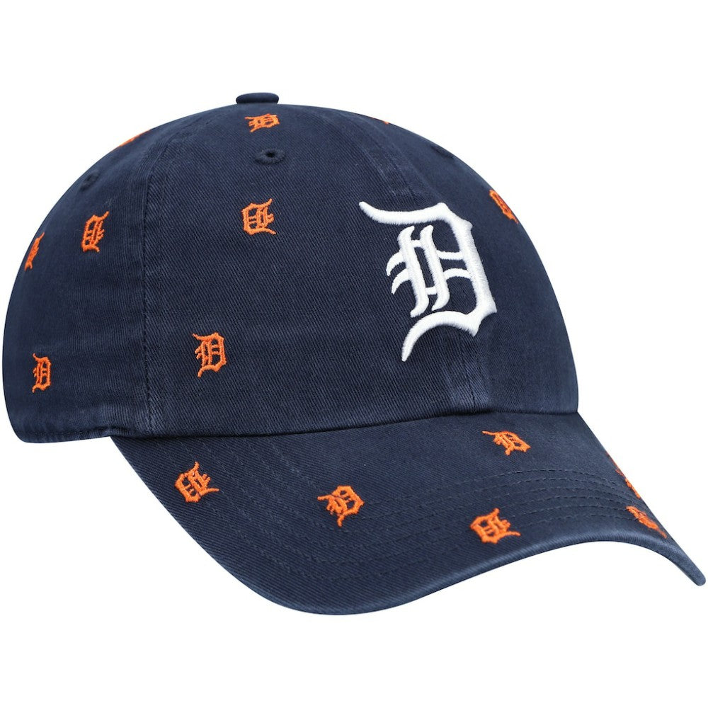 Detroit Tigers '47 Women's Confetti Clean Up Adjustable Hat - Navy - 47 brand Discount